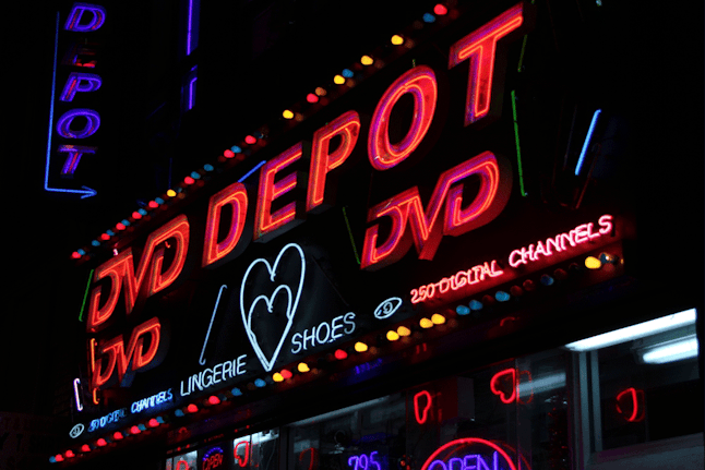 If you need us, we'll be at the DVD Depot.