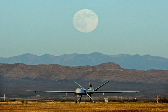 This drone is ready to go terrorize the skies.
